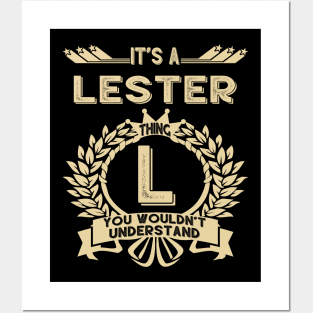 Lester Posters and Art